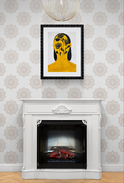 People Cry with Holding Flowers