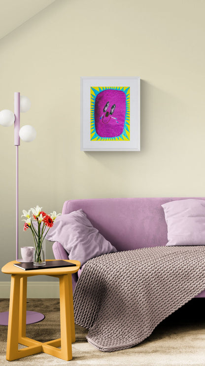 Your Sunshine is Crying Yellow, Blue, Purple