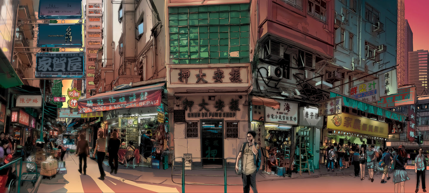 Wan Chai Dusk