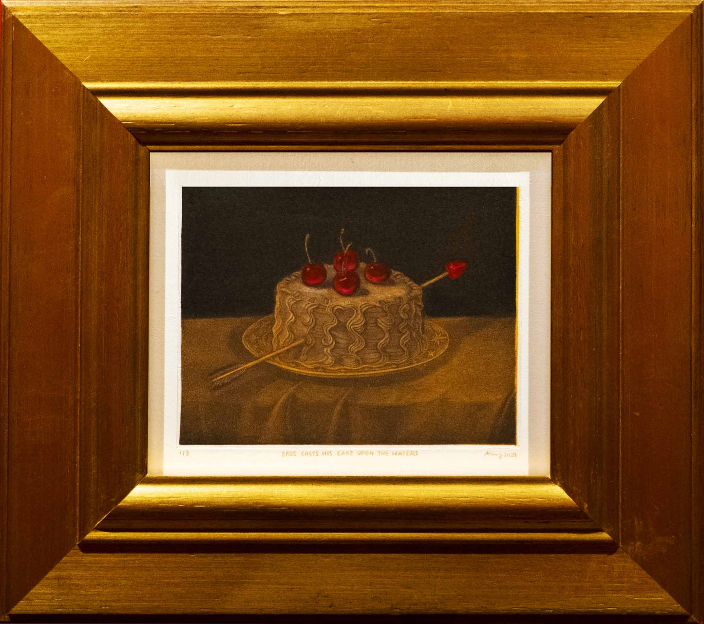 Eros casts his Cake upon the Water